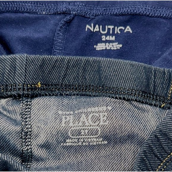 Baby Girl's Clothes - 4 Pair of Leggings and 1 Sweatshirt - Sizes 2T and 24 Mont - Picture 10 of 10